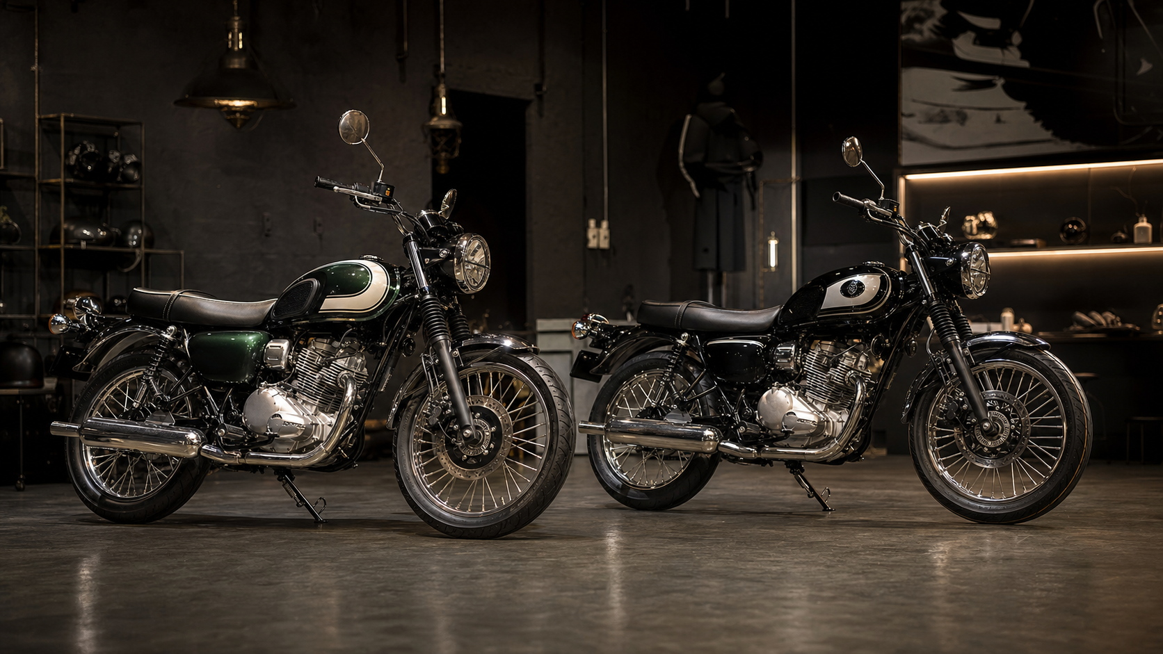 Kawasaki W230 vs MEGURO S1 ในไทย | 233cc Heritage ญี่ปุ่นที่ต่างกันด้วยตราและน้ำหนักของงานเดิม
