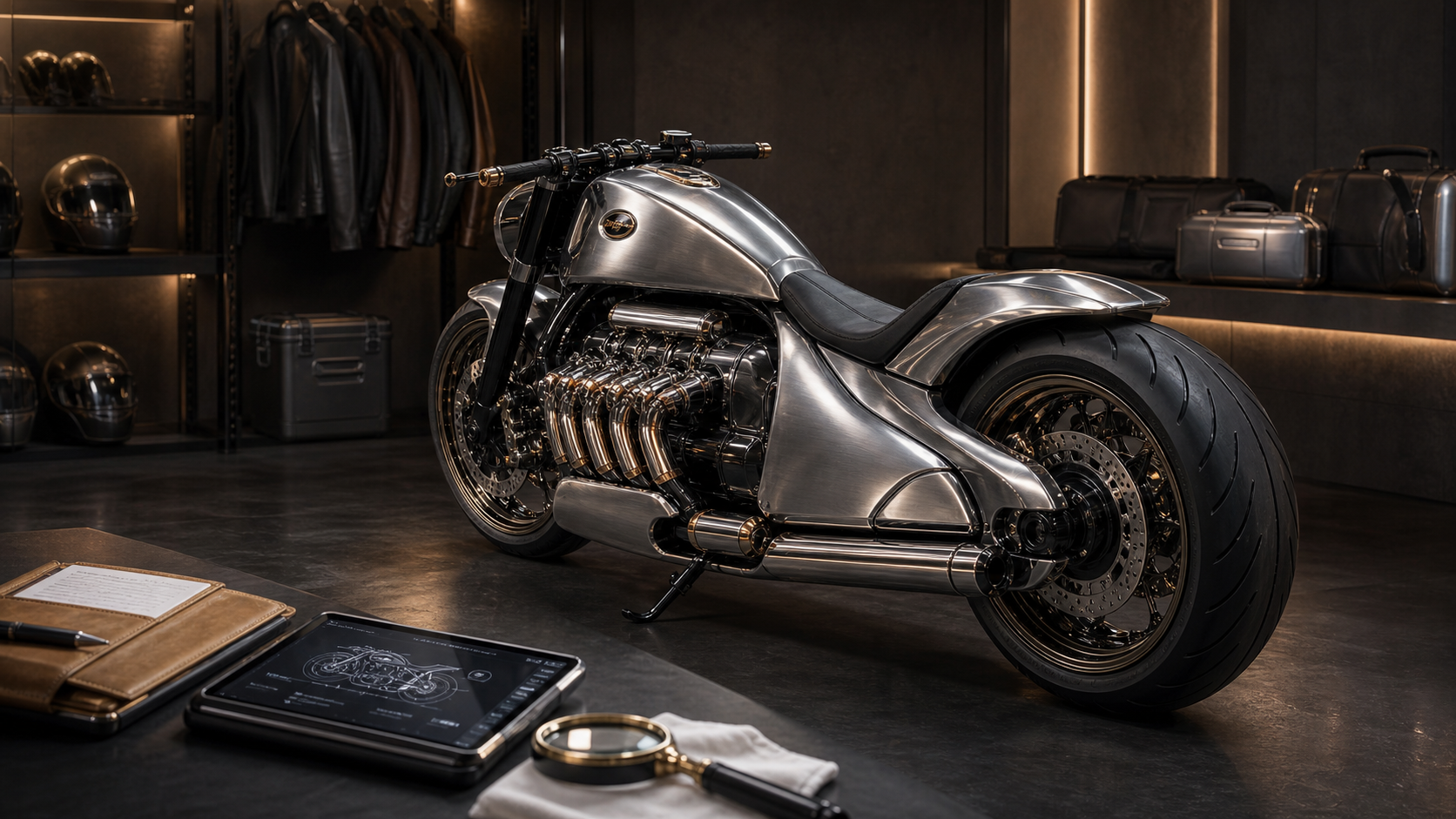 BMW Motorrad Vision K18 collector touring readiness editorial presentation