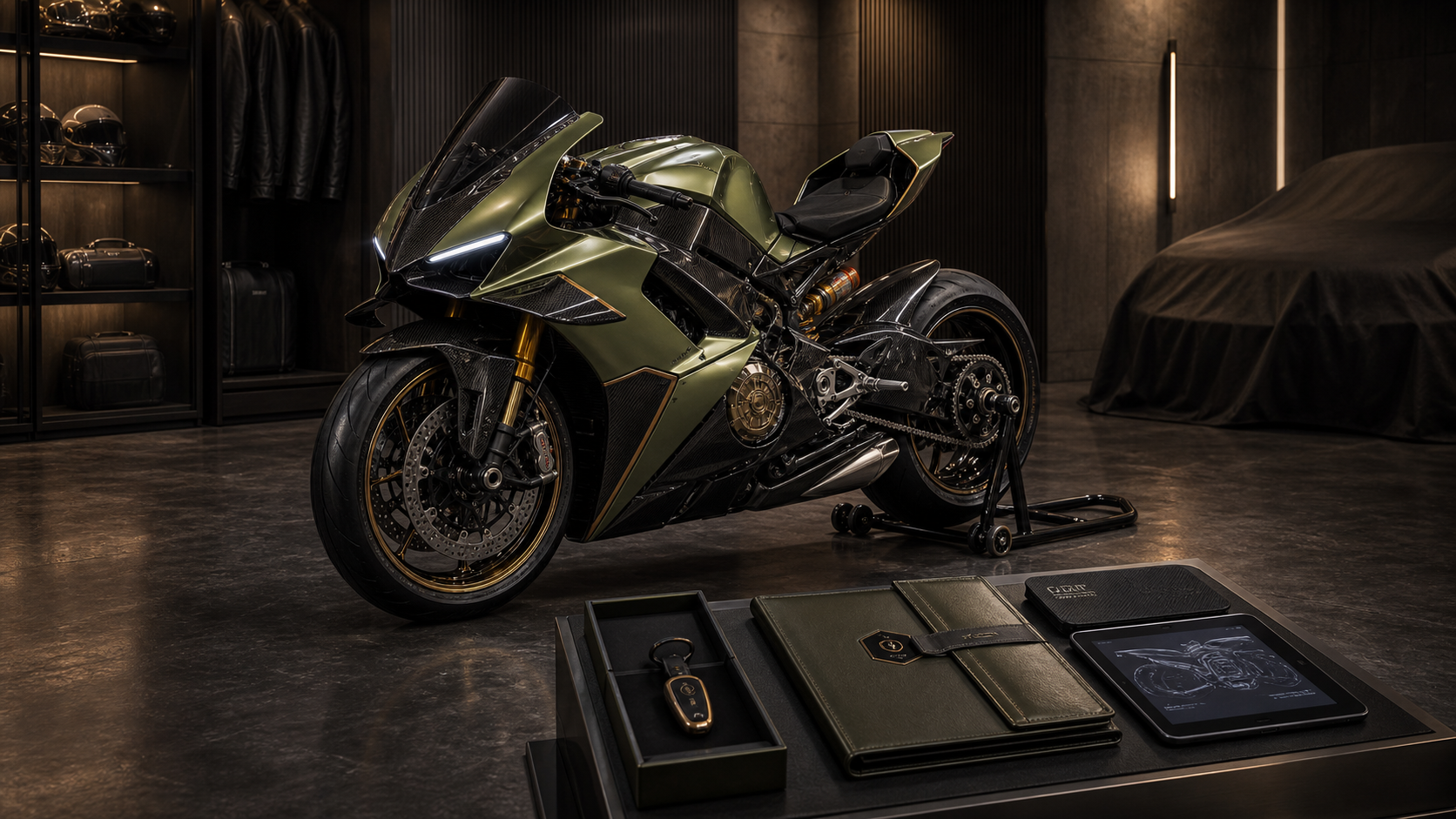 Ducati Panigale V4 Lamborghini collector provenance and delivery readiness editorial presentation
