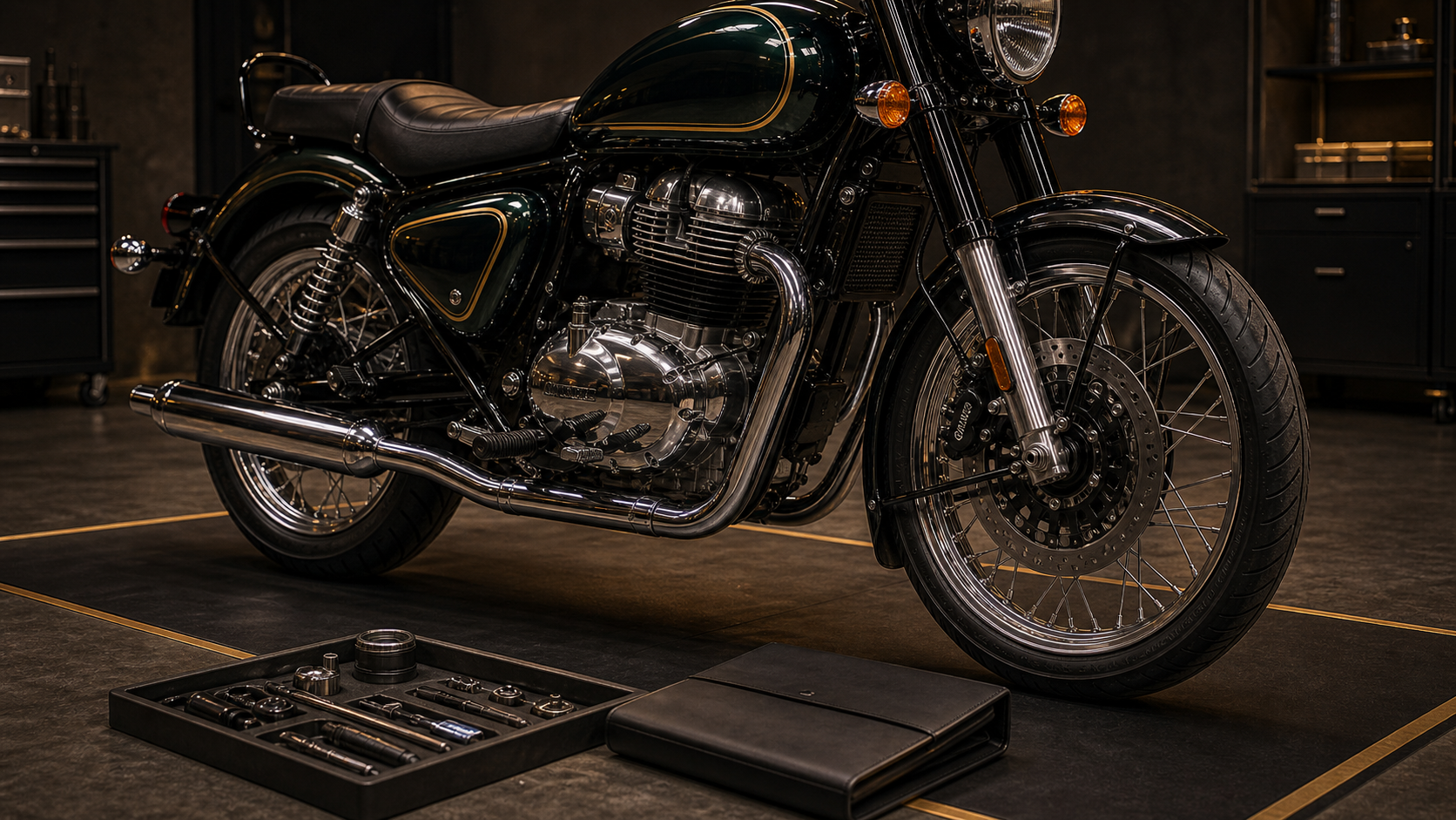 Royal Enfield Bullet 650 curated condition readiness and originality inspection