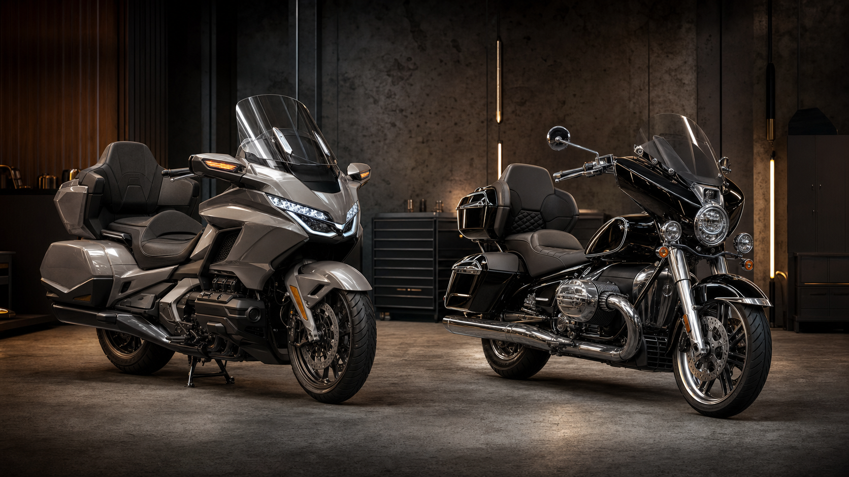 Honda Gold Wing DCT vs BMW R 18 Transcontinental | Luxury Touring ไทย ระหว่าง Flat-Six DCT กับ Big Boxer 1802cc