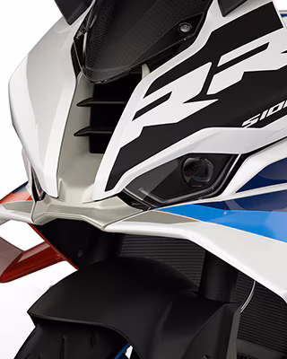 BMW S 1000 RR front aero and windscreen official detail image