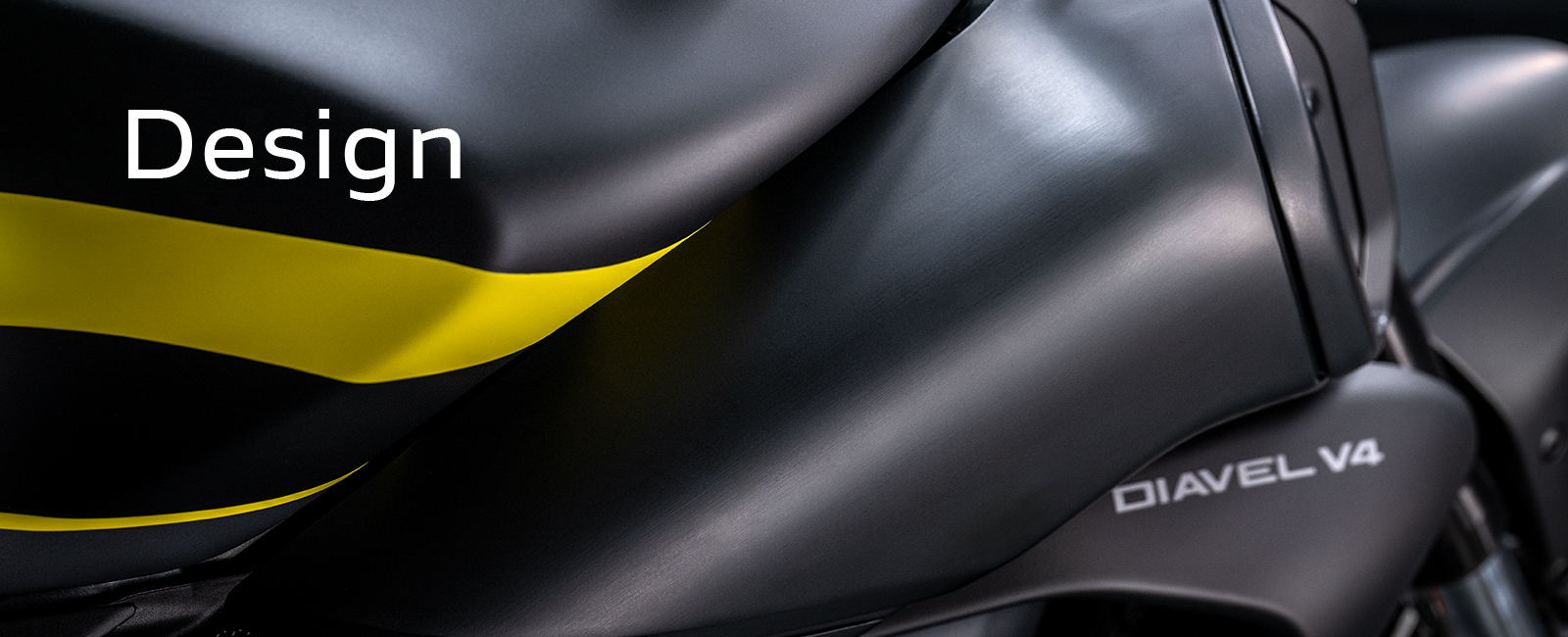 Ducati Diavel V4 design section official image