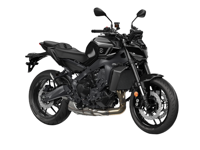 Yamaha MT-09 Y-AMT technical side profile