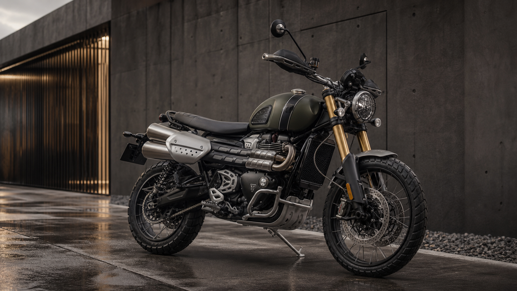 Triumph Scrambler 1200 XE 2026 Thailand | Showa 47mm, Ohlins และ Modern Classic ที่ต้องพิสูจน์ด้วย Provenance