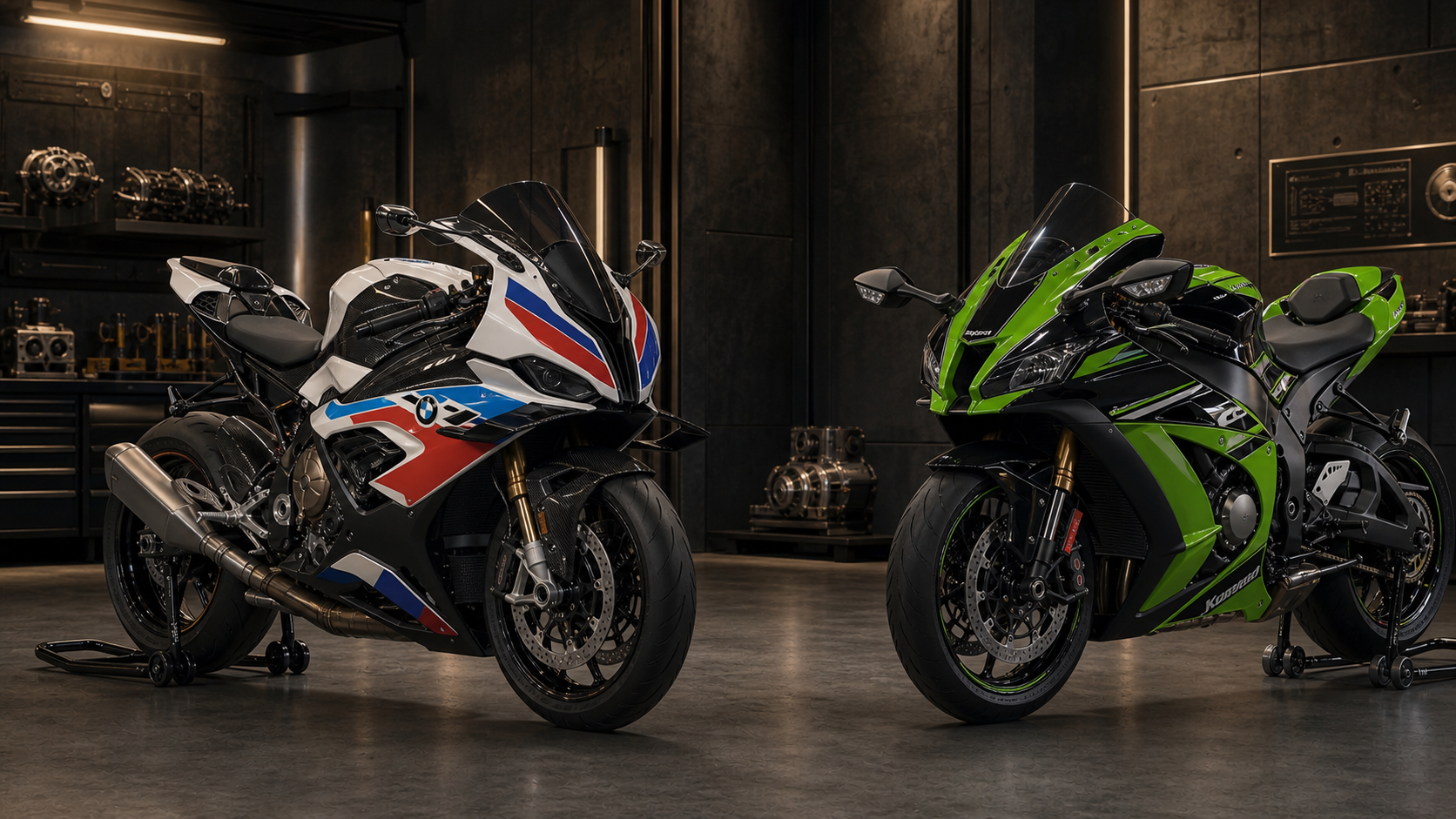 BMW S 1000 RR vs Kawasaki Ninja ZX-10R | ShiftCam Precision กับ WorldSBK DNA