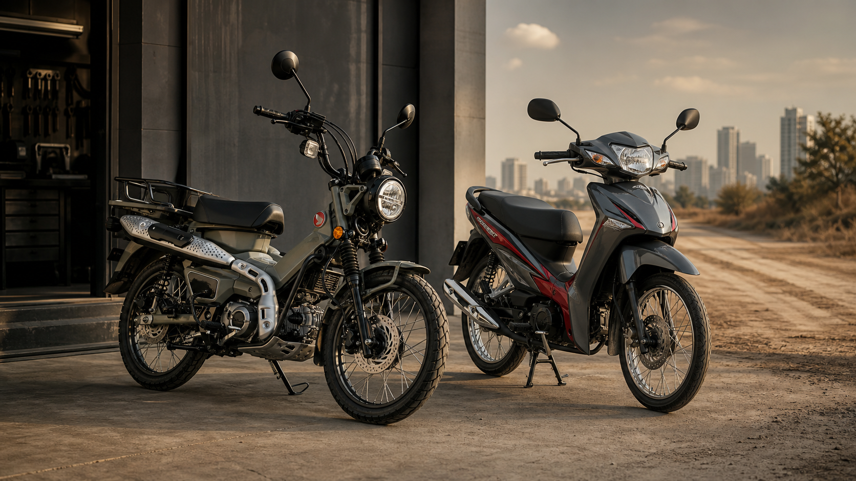 Honda CT125 vs Wave110i | Cub Utility จากเมืองสู่ทางฝุ่นเบา